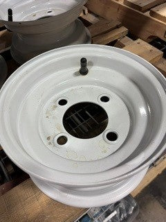 DOLLY STEEL RIM, 4 BOLT, 8" X 3.75" PN:52001 OR PITD7147