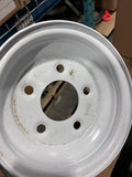 DOLLY STEEL RIM, 5 BOLT, 8" X 4.5" PN:52002