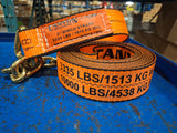 REPLACEMENT STRAPS FOR THE CARRIER TIE DOWN KIT - PN: CANR-DRCS-2X18