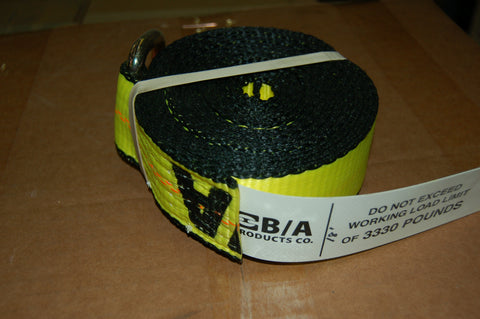 LASSO STRAP 2" x 18 FEET WITH D RING   PN: 38-1-18