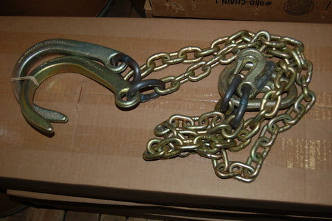 BA PRODUCTS V CHAIN BRIDLE W/8" J HOOKS, GRAB HOOKS AT PEAR   PN: N711-8D3