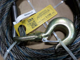 7/16" X 60 Feet Winch Cable With Swivel Standard Hook   PN:4-716SC60S